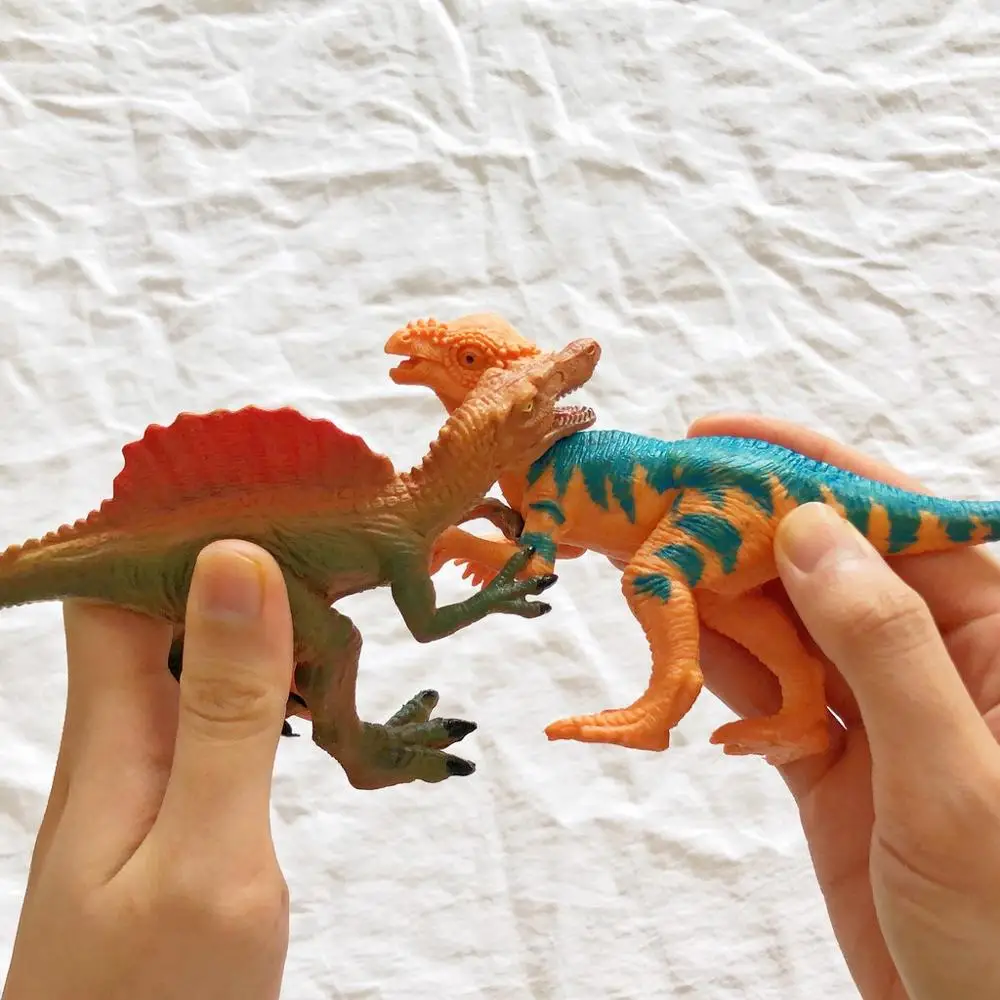 Парк Юрского периода, игрушечные модели динозавров для детей, игрушечный дракон, набор для мальчиков, велоцираптор, фигурка животного, фигурка, один предмет, домашний декор