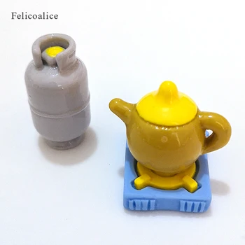 

2Pcs/lot Funny Kids Simulation Kitchen Toys Cooking Cookware Children Kitchen Tableware Pretend Role Play Toy for Kids