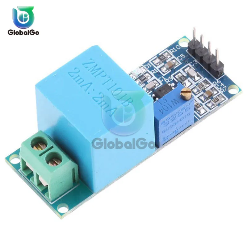 Active Single Phase Voltage Transformer Module AC Output Voltage Sensor for Arduino Mega ZMPT101B 2mA DC 5V-30V