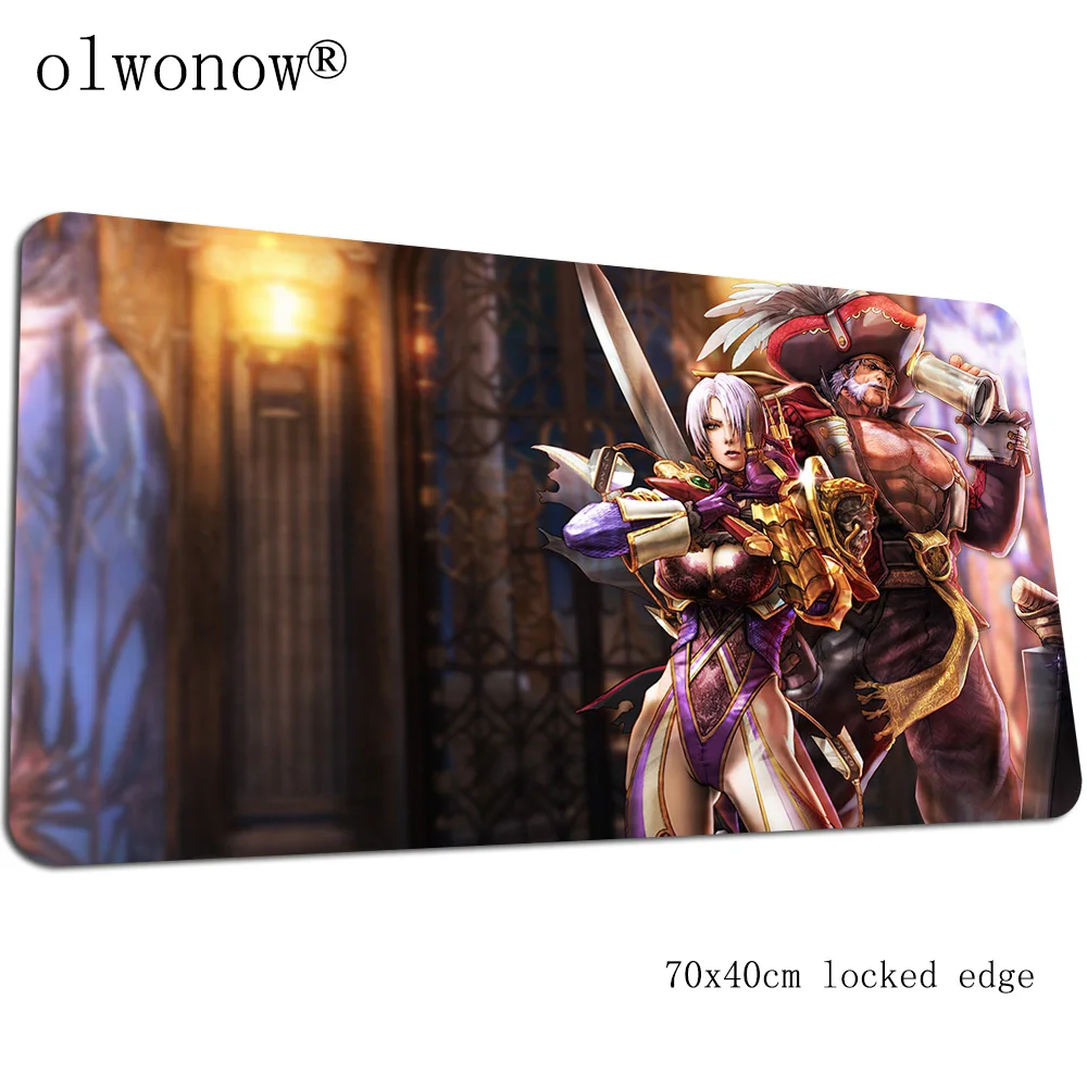 Soulcalibur коврик для мыши 70x40 см locrkand коврики для мыши лучший игровой коврик для мыши геймер esports персонализированные коврики для мыши Клавиатура ПК коврик - Цвет: Size 700x400x2mm