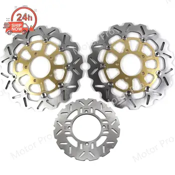 

For Kawasaki Z800 ABS 2013 2014 2015 Front Rear Brake Disc Disk Rotor Kit Motorcycle Z 800 E 13 14 15 Z800E Z1000 ZZR 1400 GOLD