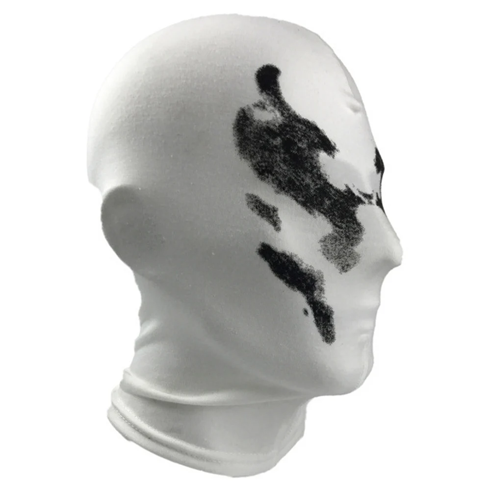 Watchmen Rorschach костюмная маска косплей на все лицо забавные комиксы Хэллоуин