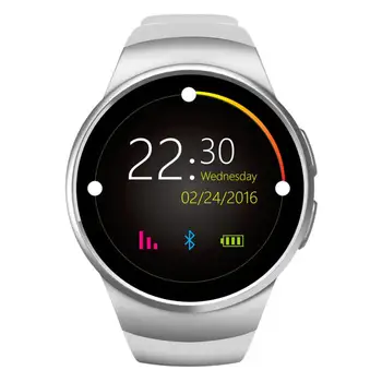 

KW18+ Clock Smart Watch Android Health Tracker MTK2502c Bluetooth Notification Support SIM TF Card for Samsung Xiaomi