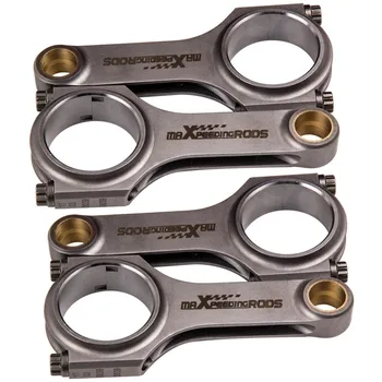

Connecting Rods Rod For Toyota Tercel Corolla 5E FE Conrods 130.5mm ARP Bolts Forged 4340 Connect Rod Bielle Pleuel 800BHP