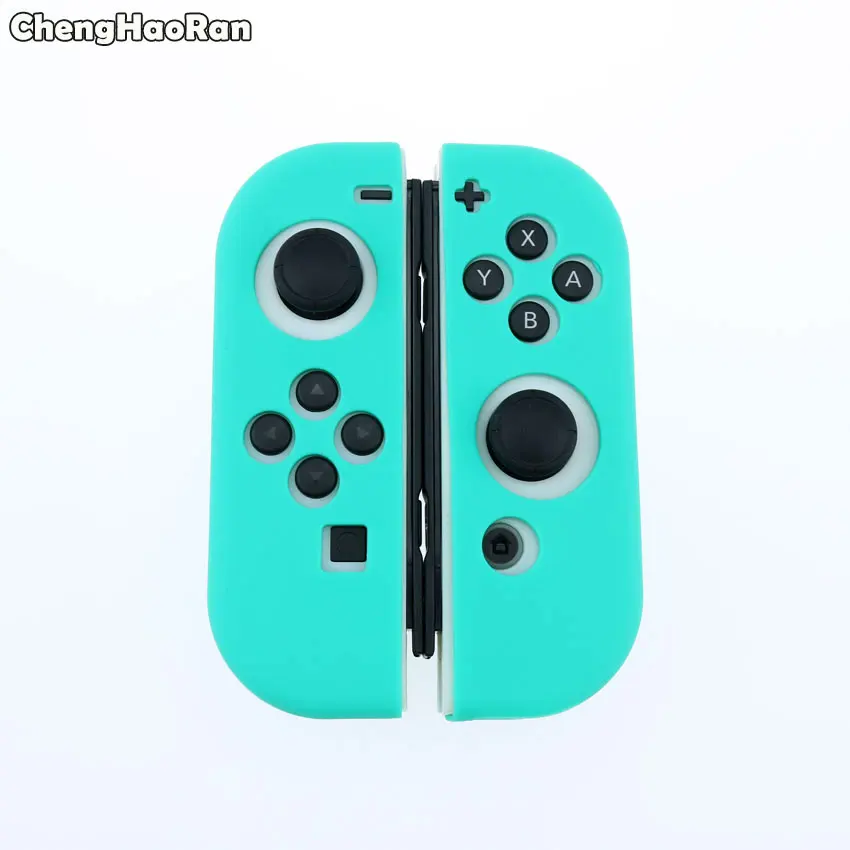 Силиконовый чехол ChengHaoRan для nintendo Switch, мягкий чехол для контроллера, защитный чехол для NS JoyCon - Цвет: No.11