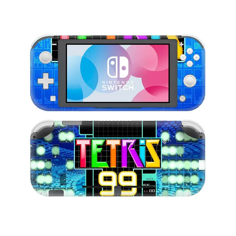 TETRIS 99 NSL наклейка на кожу для nintendo Switch Lite консоль и контроллер, переключатель, легкий протектор, Виниловая наклейка на кожу - Цвет: YSNSL0069