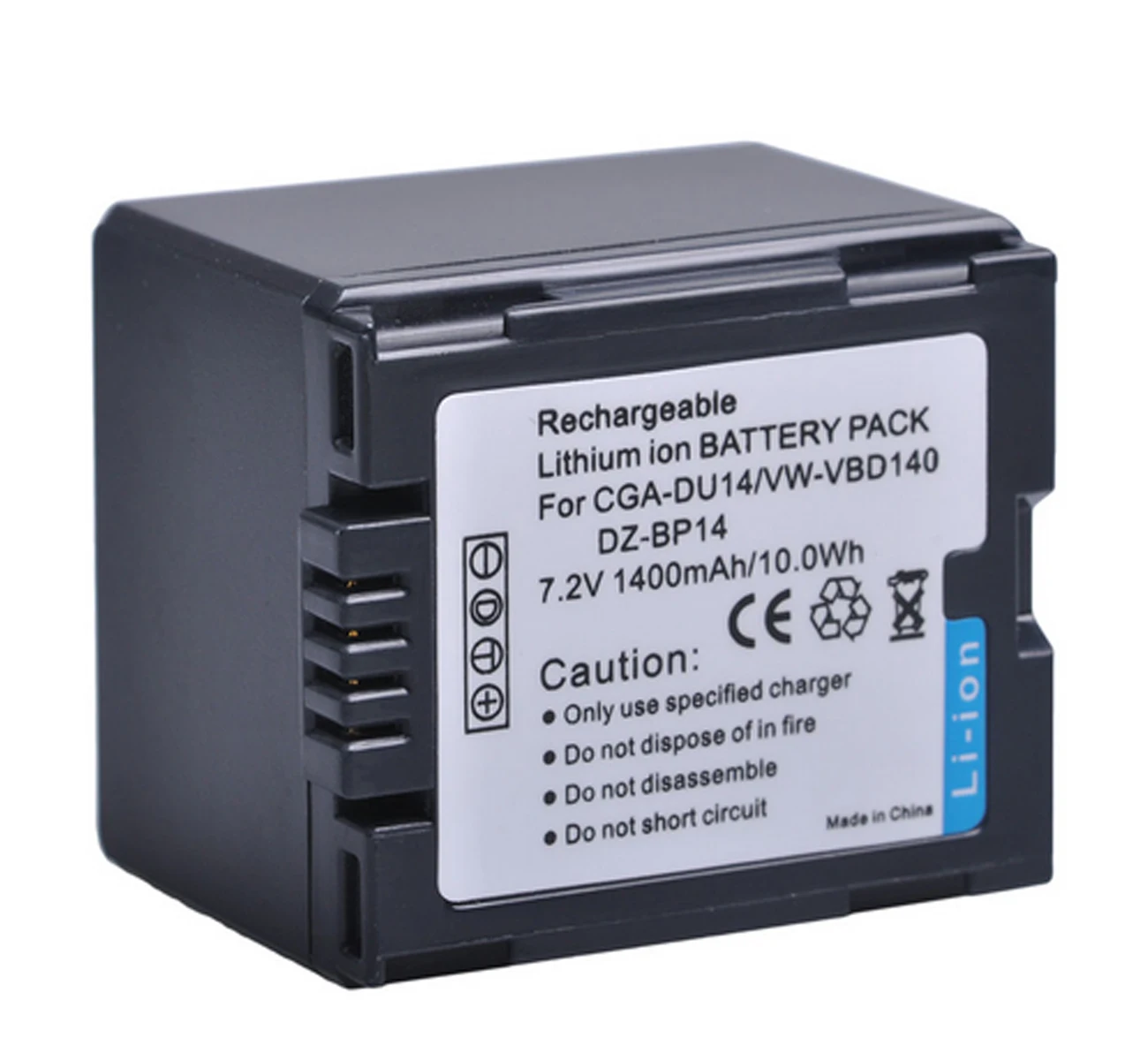 Battery Pack for Panasonic VDR-M30 VDR-M50PP Camcorder VDR-M30PP VDR-M50 