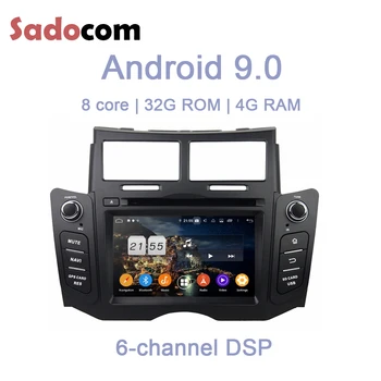 

TDA7851 Android 9.0 For Toyota YARIS 2005- 2010 2011 4GB RAM Octa core Car DVD Player Wifi car radio RDS RADIO GPS Glonass Map