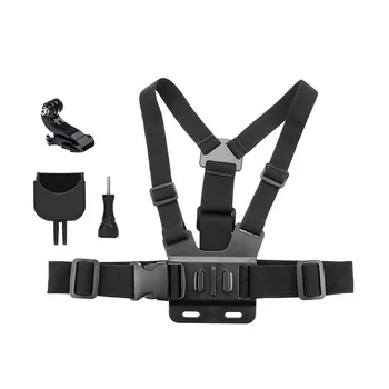 

Fixed Gimbal Outdoor Adapter Head Handsfree Non-Slip Chest Strap Elastic Belt Camera Stand Adjustable Band For DJI OSMO Pocket