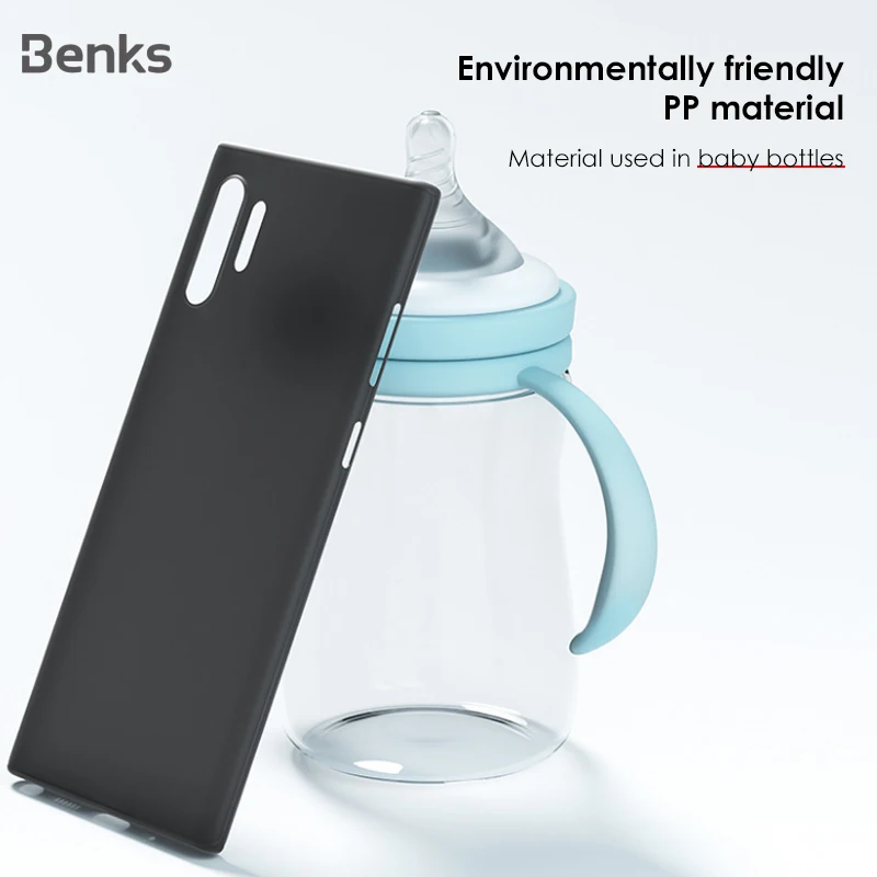 Benks ультратонкий защитный чехол для телефона PP Shell Samsung Note 10 Plus + 360 Полное покрытие