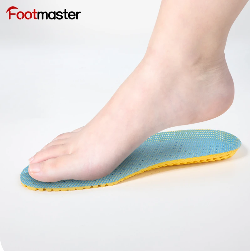 FootMaster breathable Sports insole shoe shock absorbing insoles Unisex Double honeycomb Running shoe insoles