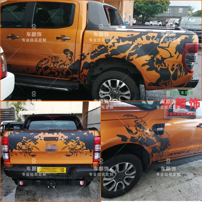 

Автомобильные наклейки для Ford RANGER, внешний вид, Модифицированная наклейка Raptor F150, Модная фотография