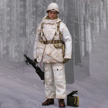 

1/6 30cm Soldier Model Suit Realistic Headsculpt DIY Handmade Soldier Army In the White Snow Action & Toy Figures
