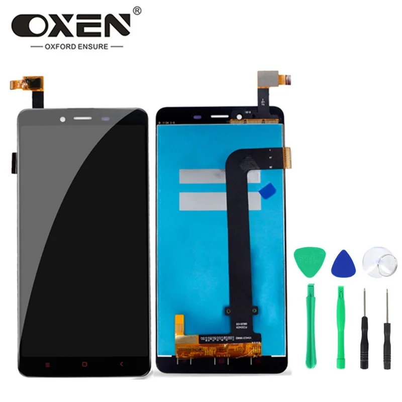 

OXEN 5.5" LCD for Xiaomi Redmi Note 2 Touch Screen Digitizer Assembly for Redmi Note2 LCD Display Replacement Panel + Tools