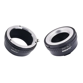 

Newyi 2 Pcs Lens Adapter Ring Lens to Leica Adapter Type 701 Mirrorless Digital Camera, for M42-Lt M42 Lt/Sl & for Pentax Pk Mou