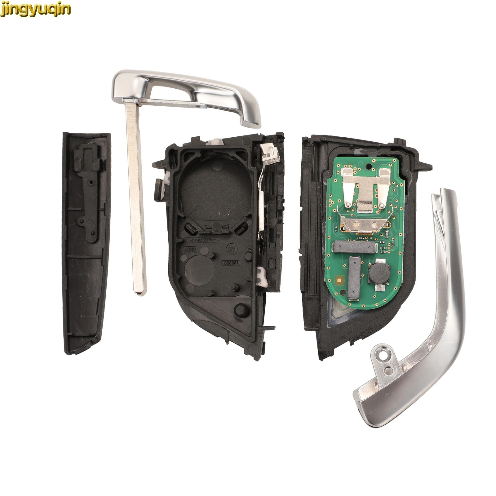 Jingyuqin дистанционного Smart ключи 315/433/868 МГц PCF7953 для BMW F CAS4 5 7 серия X5 X6 2014 2015 2016 3/4