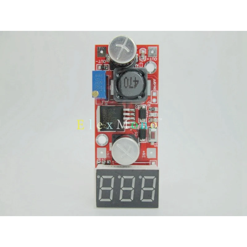 

DC-DC BUCK (Input DC4.5-28V Output DC1.3v-25V) Step-Down LM2596 Converter with Voltmeter