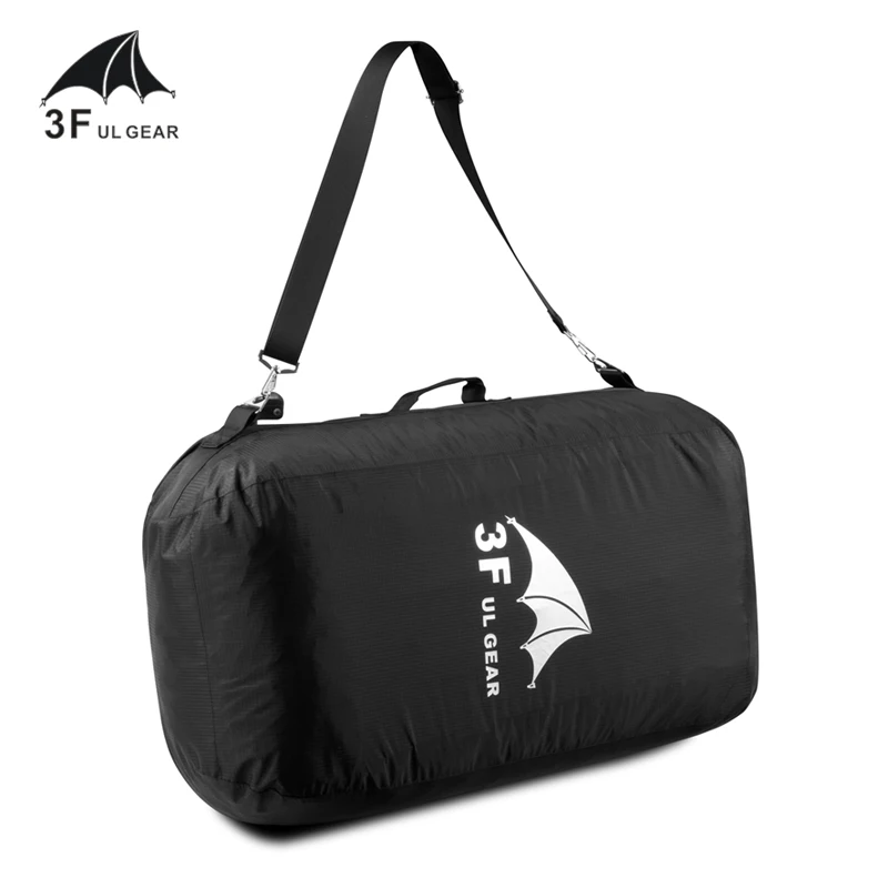 3F UL Gear открытый 40L / 75L водонепроницаемый дорожный Багаж сумка на плечо рюкзак