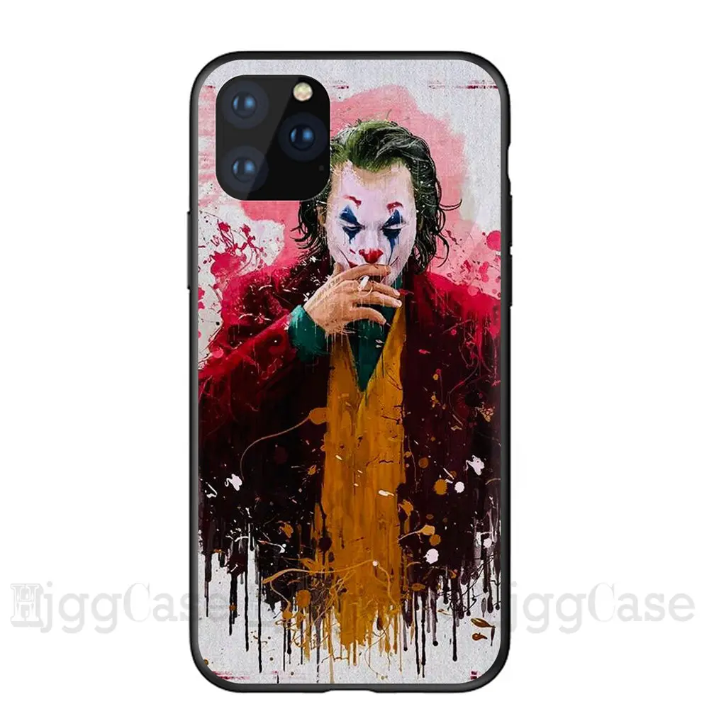 F4351 Joker Joaquin Phoenix мягкий силиконовый черный чехол для телефона для iPhone 11 Pro MAX 5S SE 6 6s 7 8 Plus X Xs MAX XR - Цвет: F4351