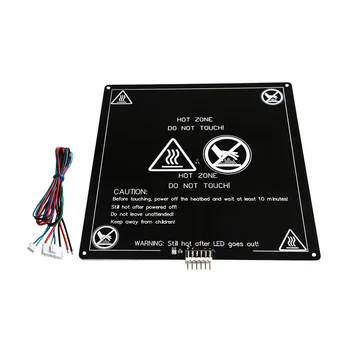 

Heated Bed Black Parts Heatbed HotBed Aluminum Plate PCB for 3D Printers LFX-ING