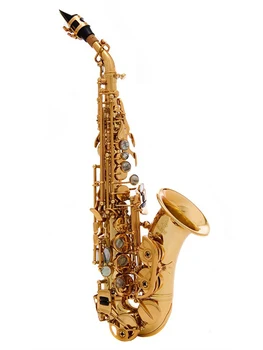 

Jp043cg Saxophone Soprano BB, golden lacquer, John Packer
