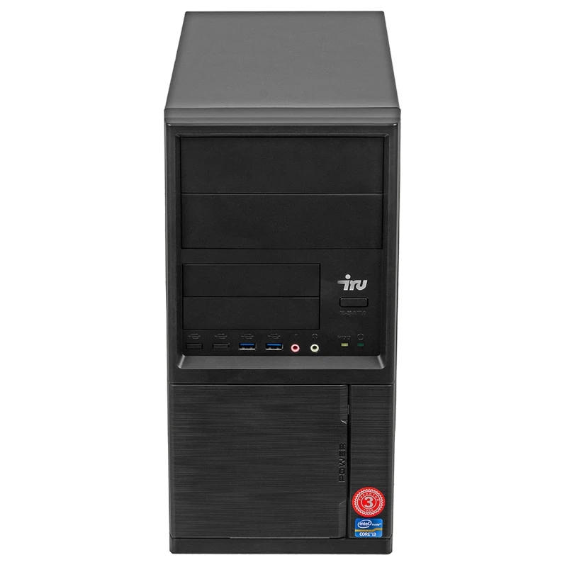 Компьютер IRU Office 110, черный 1005576