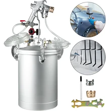 VEVOR – Pot pulvérisateur de peinture industrielle, réservoir de 15l, 4 gallons, avec régulateur de buse de 4.0mm