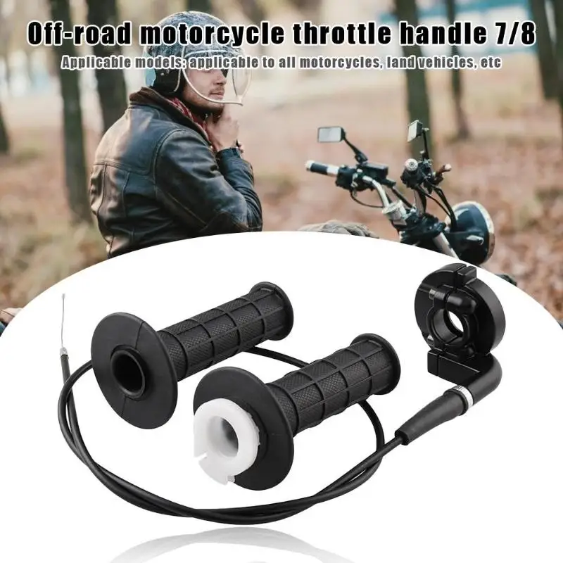 Поворотная Ручка Дроссельной заслонки+ кабель для 7/8 50 150 250cc Dirt Pit Bike ATV