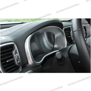 

Lsrtw2017 abs car dashboard screen frame trims for kia sportage ql 4 2016 2017 2018 2019 2020 accessories gt line chrome