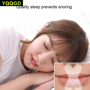 

1Set Mouth Closed Sleeping Strap, Anti Snore Sleep Strips Self Adhesive Sleep Snoring Prevention Dream Talk/Snoring Sticker