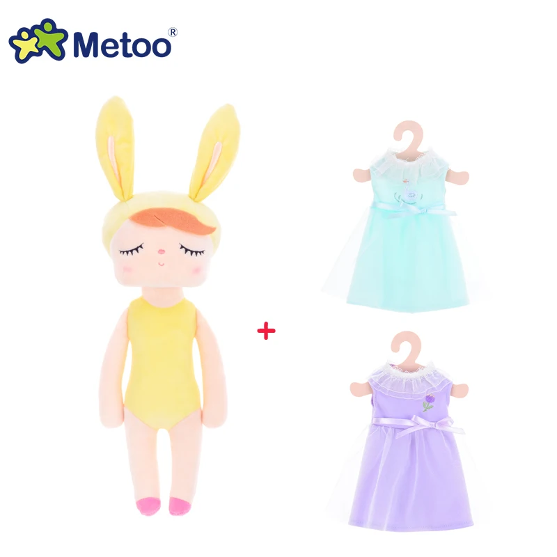 Metoo новейший плюшевый и набитый милый кролик милые животные для детей игрушки