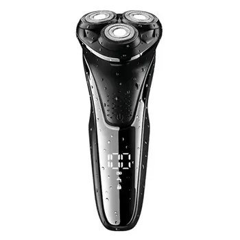 

Men Electric Shaver Razor Wet Dry Waterproof Cordless Rechargeable Beard Trimmer
