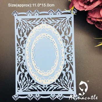 

Metal Cutting die Die Cut Lace Cover Plate Scrapbooking Paper Craft Handmade Card Album Punch Art Cutter Alinacutle Die