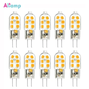 

G4 LED Light Bulb Bi-Pin Base Corn Lamp 20W Halogen Equivalent AC/DC 12Volt /AC 220V Warm White 3000K [Energy Class A++] 10Pack