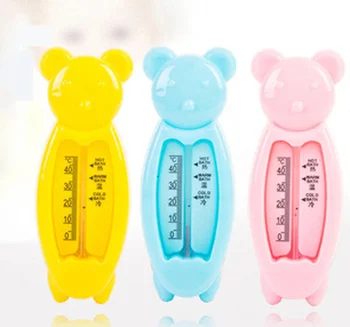 

Baby Bath Thermometer Cartoon Bear Water Thermometer Kids Bathroom Accessories Newborn Baby Shower Products Bathtub Thermometer