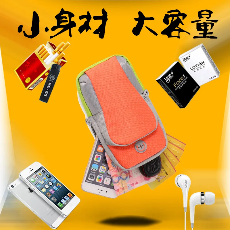 TM Летний Стиль спортивный мобильный телефон Armstrap для мужчин и женщин бег запястье обертывание Открытый водонепроницаемый нейлон руку сумка