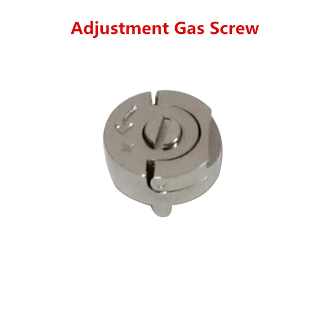 Replacement Golden/Silver Gas Refill Bottom Screw & Adjustment Gas Bottom Screw For Dupont Ligne2 France Gas Lighter Repair Part Silver Gas Screw