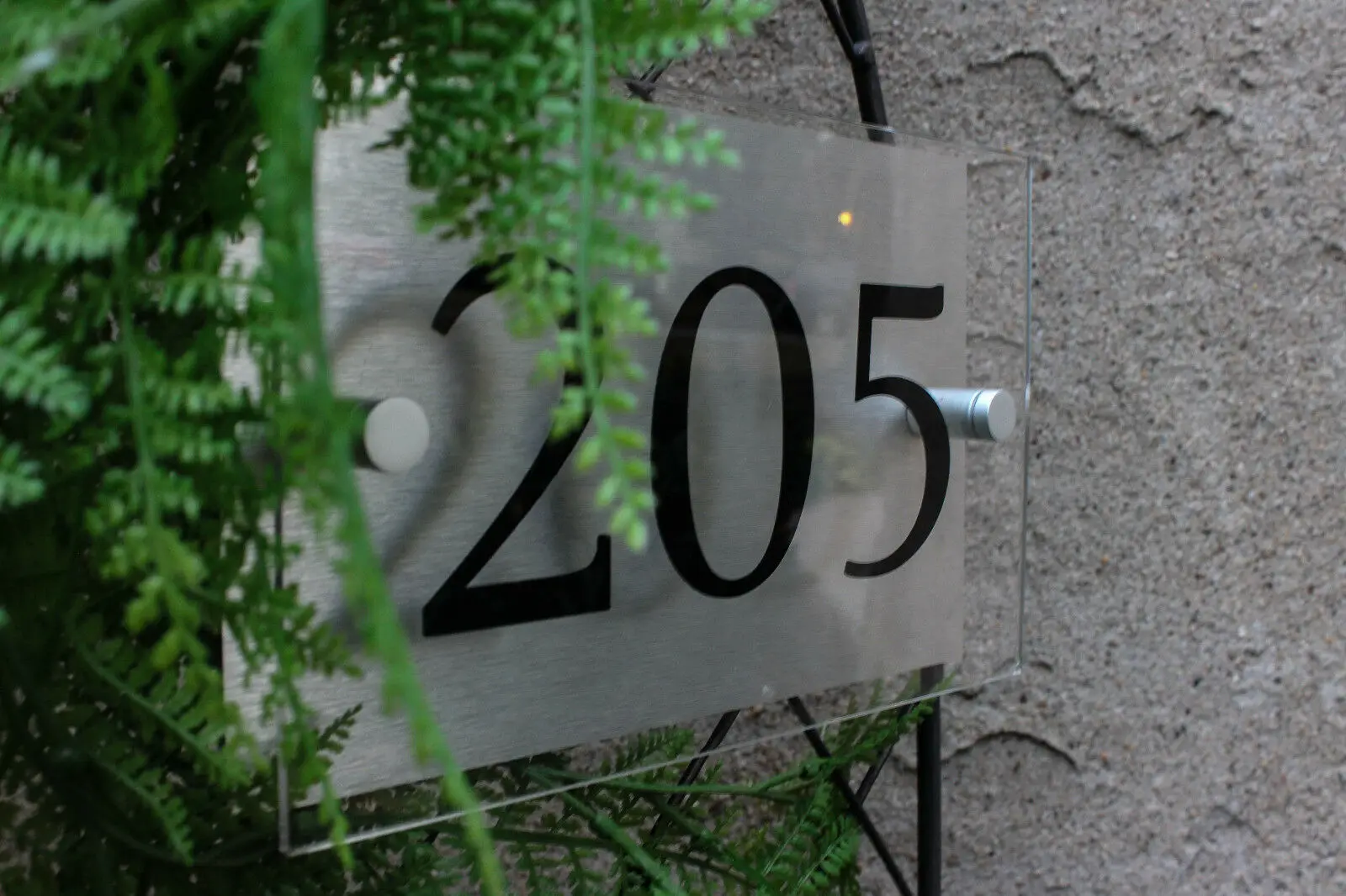 

Customize Custom House Number Aluminum & Acrylic Sign Outdoor and Weatherproof