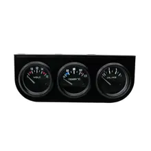 52 мм 3 в 1 Вольтметр+ Датчик температуры воды+ Датчик давления масла комплект A2UC