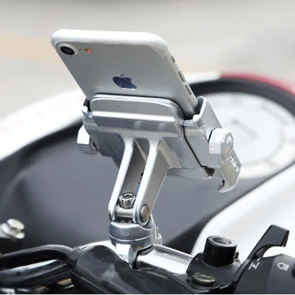 Universal liga de alumínio suporte do telefone da motocicleta para iphonex 8 7 6s suporte telefone moto titular para gps bicicle