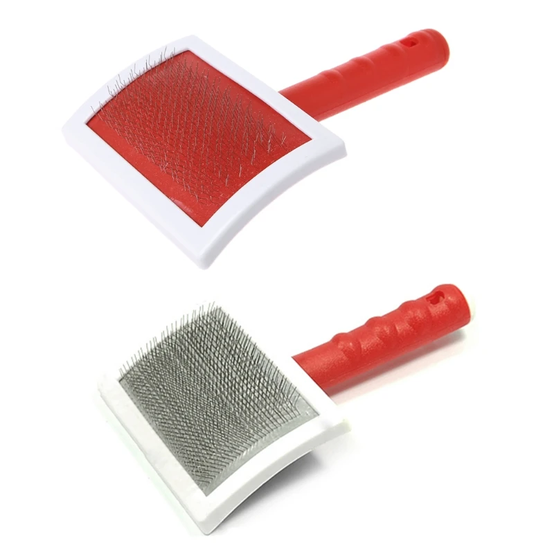 Pets Cats Puppy Dog Hair Shedding Grooming Brush Slicker Comb Tool Large new J6PD