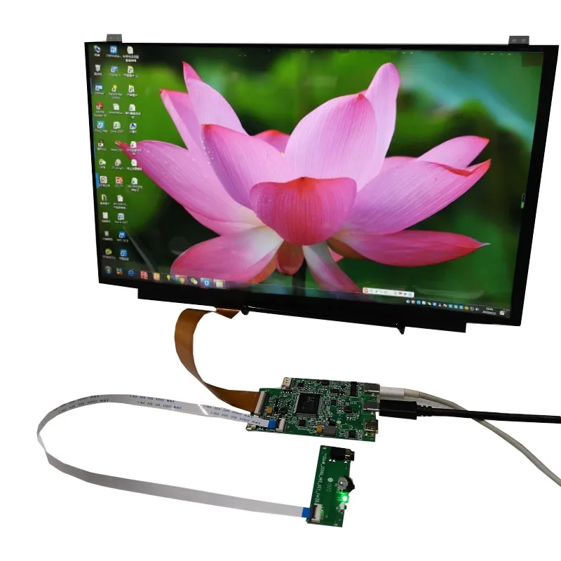 US $112.00 156inch touch monitor Oneline communication Module kit TypeC HDMI supports oneline communication for Android phones