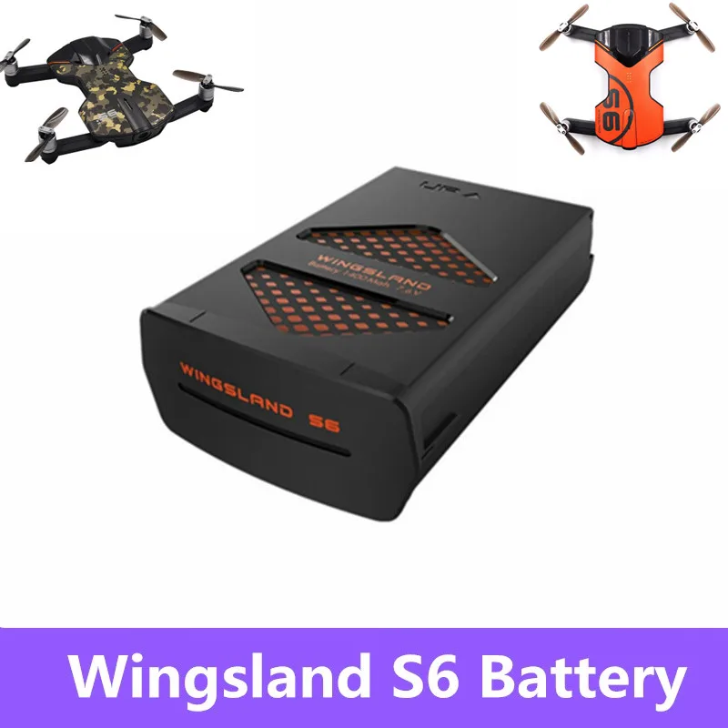 Оригинальный Полный комплект запасных частей для дрона Wingsland S6 RC батарея/лопасть