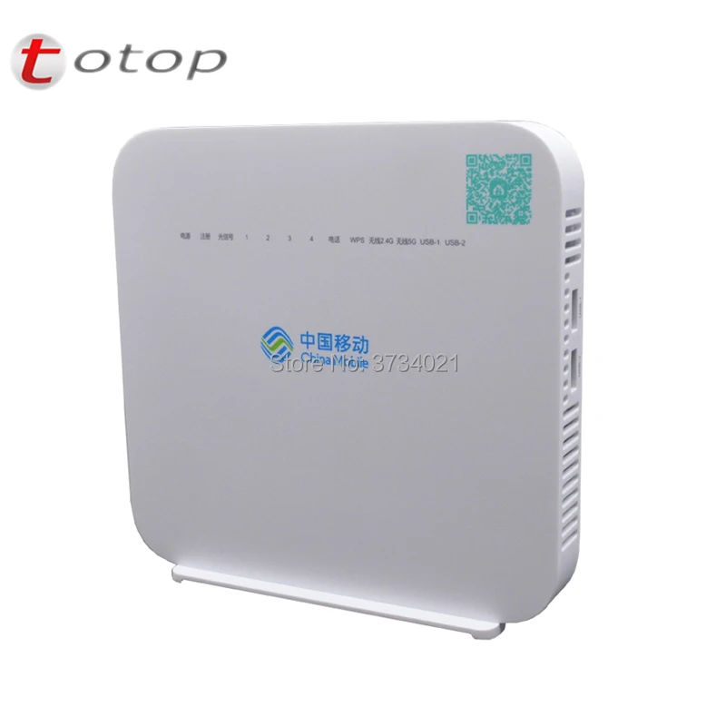 Alcatel-lucent G-140W-MF GPON ONU ONT 4GE+ 1Tel+ Wifi 2,4G, английская прошивка