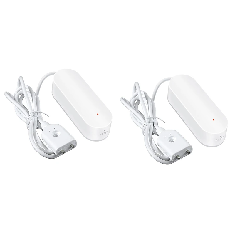 

TUYA Smart Water Alarm Sensor WiFi Water Leak Detector Overflow Flood Leakage Alerts Remote Monitor Leak 2 Set