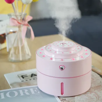

Originality Core Drill Humidifier Mini Household Desktop Atmosphere Purifier Usb Small Night-light Humidifier Air oil diffuser