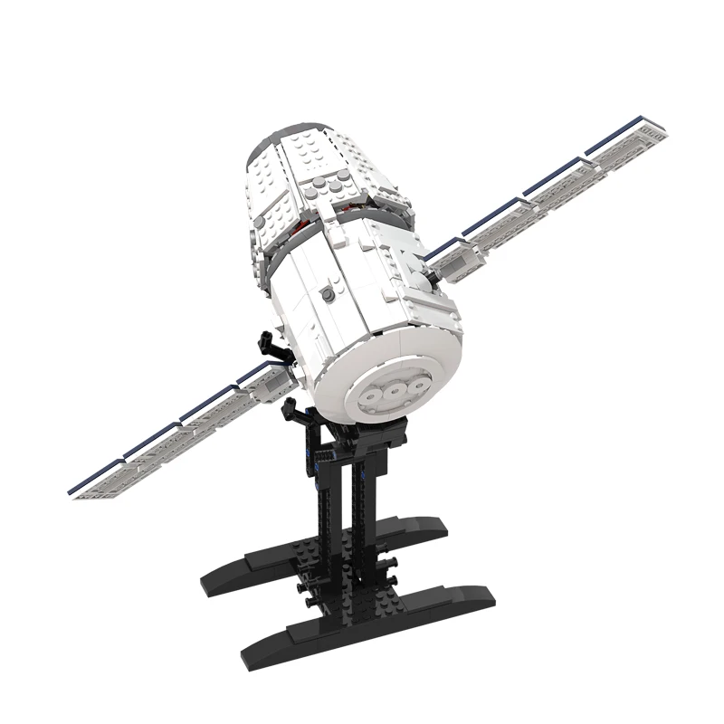 

Конструктор MOC SpaceX, Звездный дракон, космический корабль, универсальная модель корабля, астронавт, идея автомобиля, игрушки для детей, подарок на день рождения