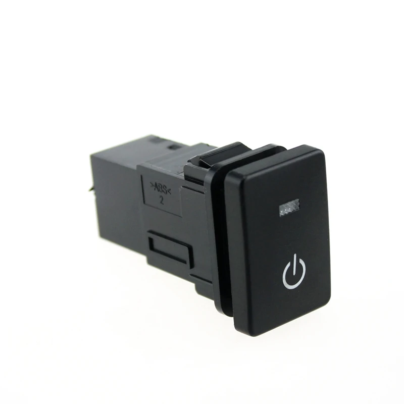 12V автомобильный переключатель пусковая кнопка с 15 см кабелем для Toyota Camry Yaris Corolla Vios eiz Prado-синий светильник
