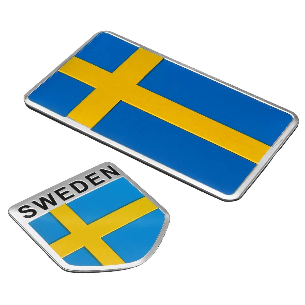 Алюминиевый Сплав 3D авто стикер наклейка Турция Швеция Греция Корея Вьетнам Япония флаг наклейка эмблема значок