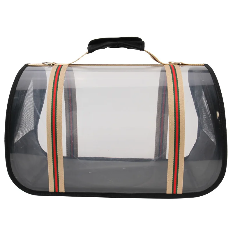 Fashion Pet Carrier for Cats Dog Breathable Folding Cage Collapsible Crate Handbag Plastic Carrying Shoulder Bags Pets Supplies Fashion Pet Carrier for Cats Dog Breathable Folding Cage Collapsible Crate Handbag Plastic Carrying Shoulder Bags Pets Supplies